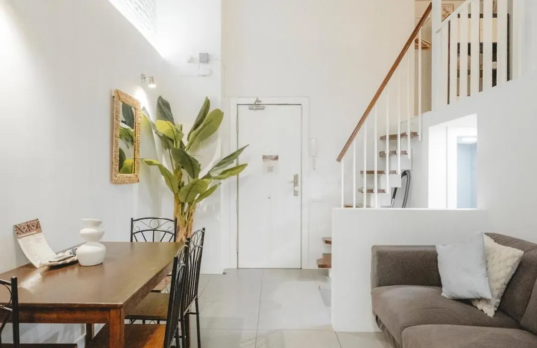Chic Poble Nou Loft Terrace & Close To The Beach-1
